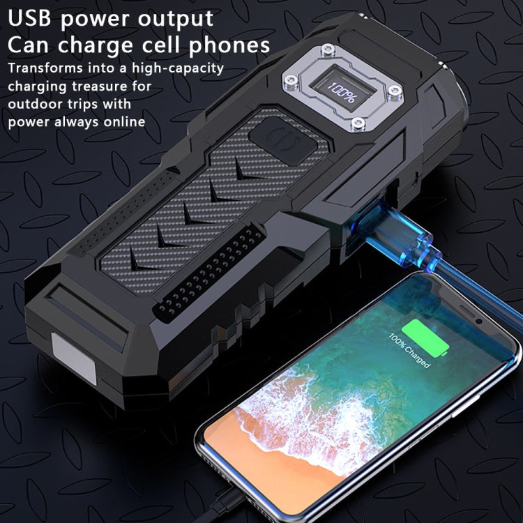 Strong Mini Key Light Magnetic LCD Electric Display Dual Light Tool Lamp, BK08