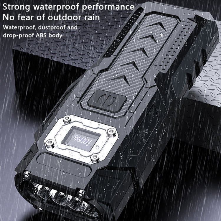 Strong Mini Key Light Magnetic LCD Electric Display Dual Light Tool Lamp, BK08