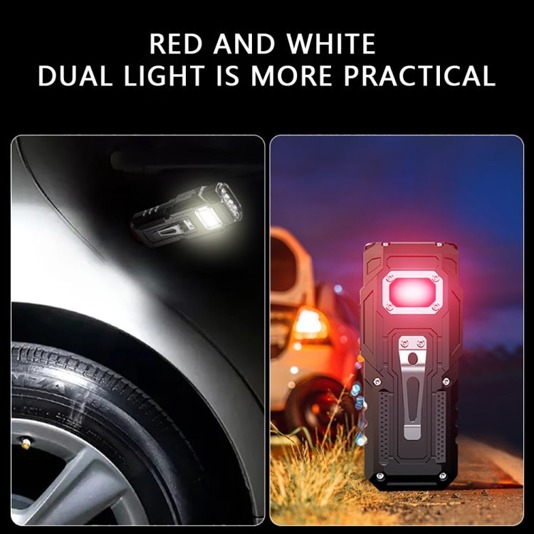 Strong Mini Key Light Magnetic LCD Electric Display Dual Light Tool Lamp, BK08