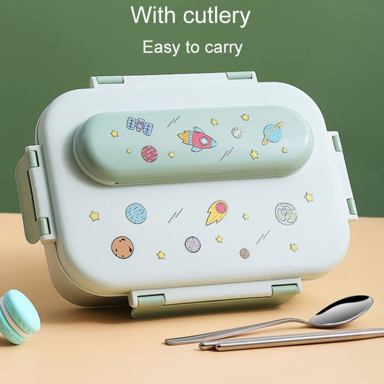 316 Stainless Steel Insulated Lunch Box Children Portable Compartment Lunch Case, Light Green 2 Grids, Light Green 3 Grids, Blue 2 Grids, Blue 3 Grids, Light Yellow 2 Grids, Light Yellow 3 Grids