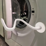 Universal Flexible Magnetic Washing Machine Door Stopper Front Load Washer Door Prop, 43mm Black, 43mm White, 66mm Black, 66mm White