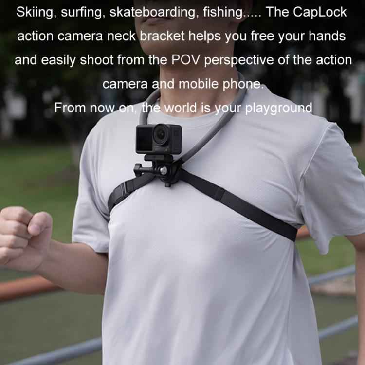 PGYTECH Sports Camera Neck Mount For Angled Shooting, P-GM-153 Set