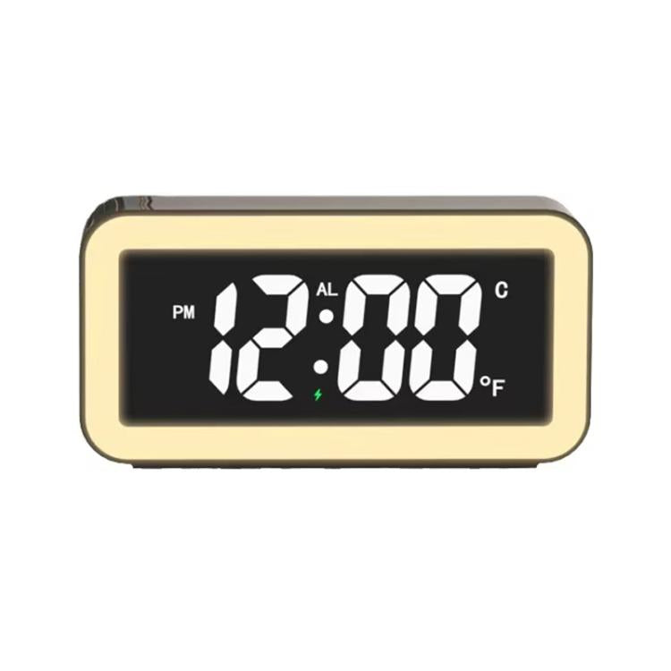 S281A LED Atmosphere Light Calendar / Temperature Display Clock With Wireless Charging Function