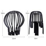 Drainage System Garden Filter Cover Eaves Leaking Pipe Dredging Funnel Protective Cover, Spherical, Vertical