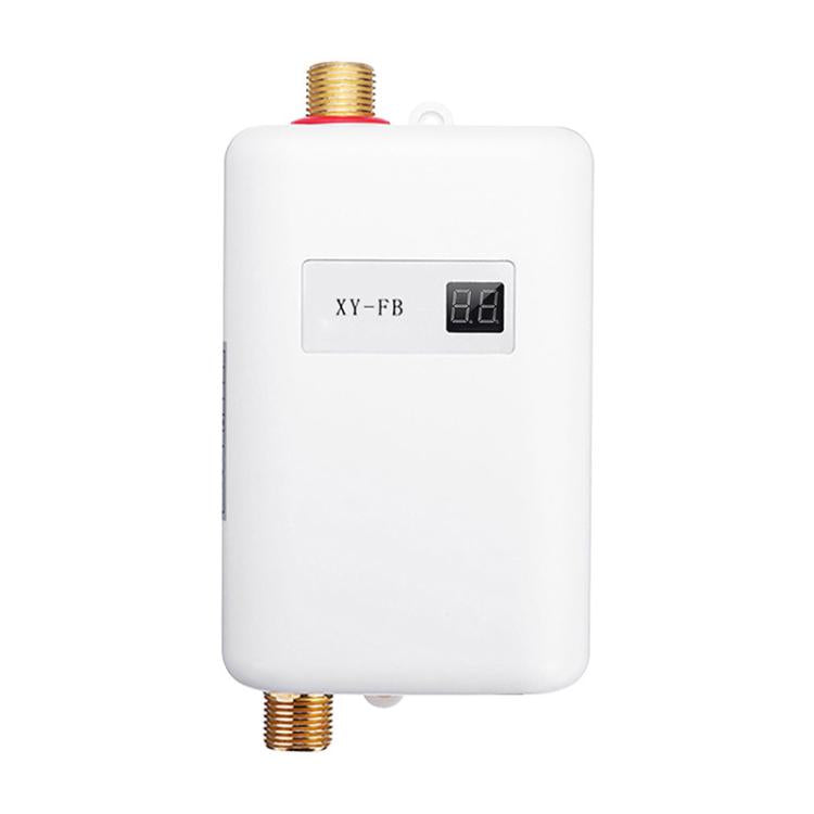3000W Small Tankless Electric Water Heater For Kitchen Bathroom, US Plug, UK Plug, EU Plug, AU Plug
