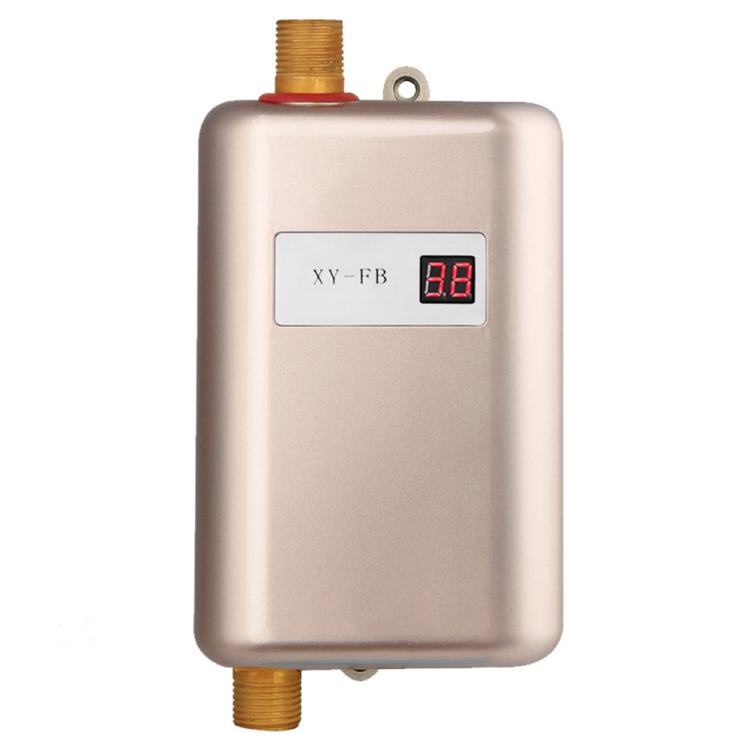 3000W Small Tankless Electric Water Heater For Kitchen Bathroom, US Plug, UK Plug, EU Plug, AU Plug