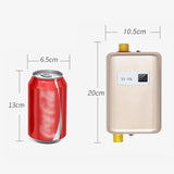 3000W Small Tankless Electric Water Heater For Kitchen Bathroom, US Plug, UK Plug, EU Plug, AU Plug