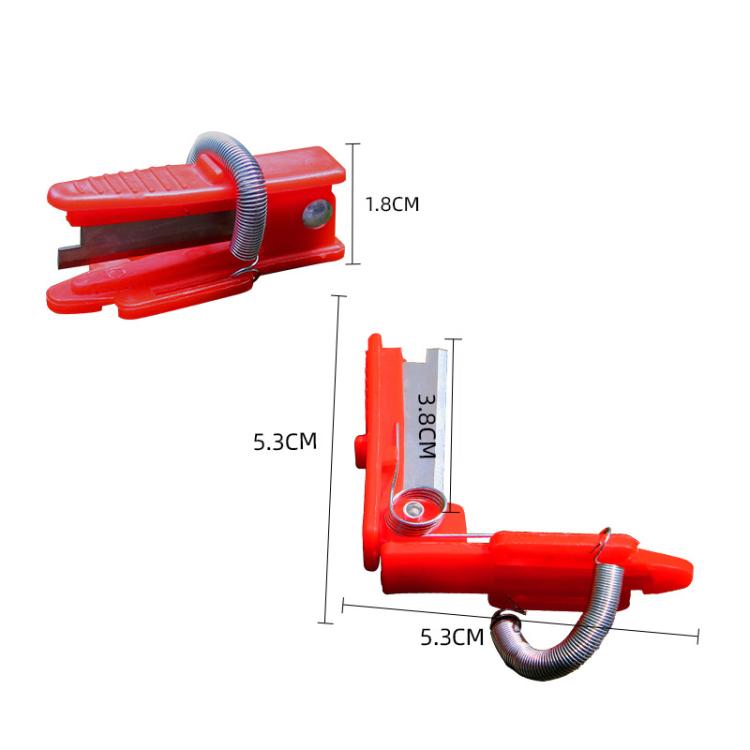 4pcs /Pack Melon and Fruit Picking Small Guillotine Grape Pinching Thumb Knife Vegetable Picker