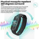 M90 Electronic Mosquito Repeller Adult Children Pregnant Women Outdoor Ultrasonic Anti-Mosquito Smart Bracelet