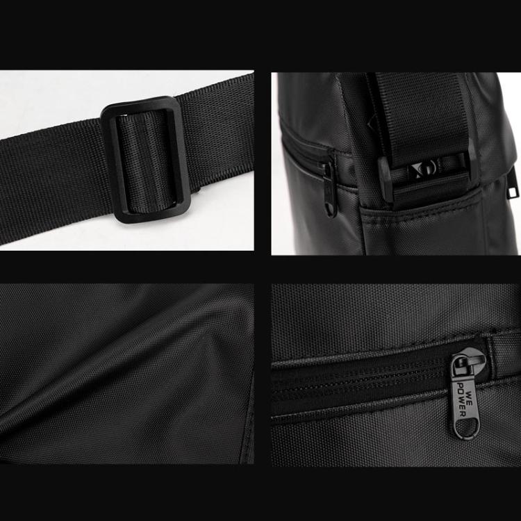 WEPOWER Men Messenger Bag Large Capacity Leisure Shoulder Bag For Travel Commuting