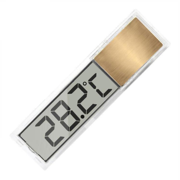 LK-50 Digital Wireless Aquarium Thermometer External LCD Transparent Electronic Water Temperature Meter