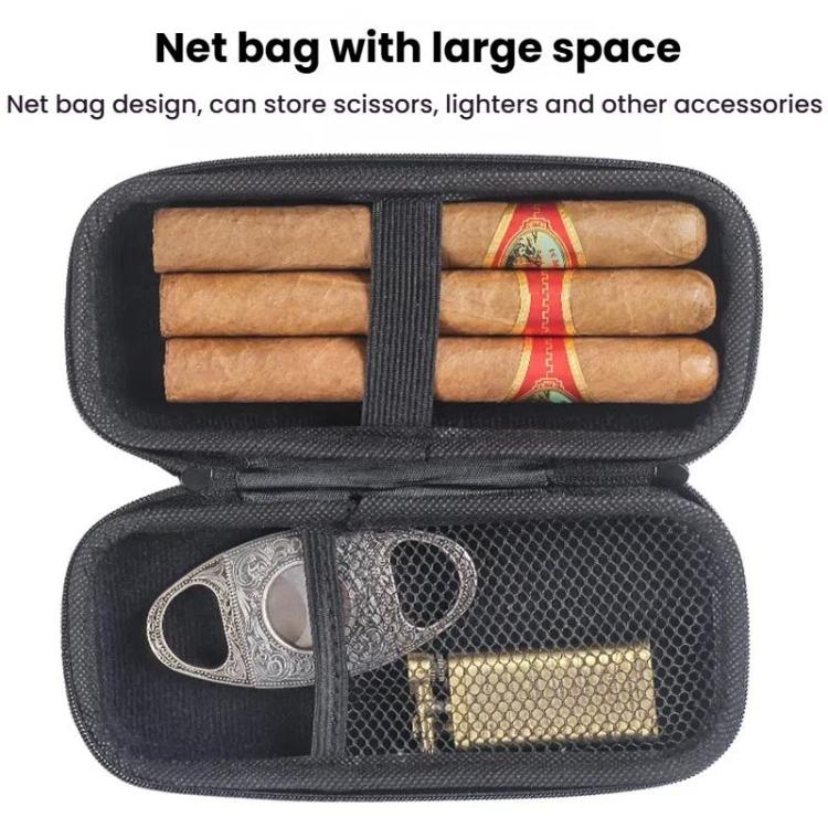 EVA Cigar Carrying Case Large Capacity Cigar Organizer, Small, Large
