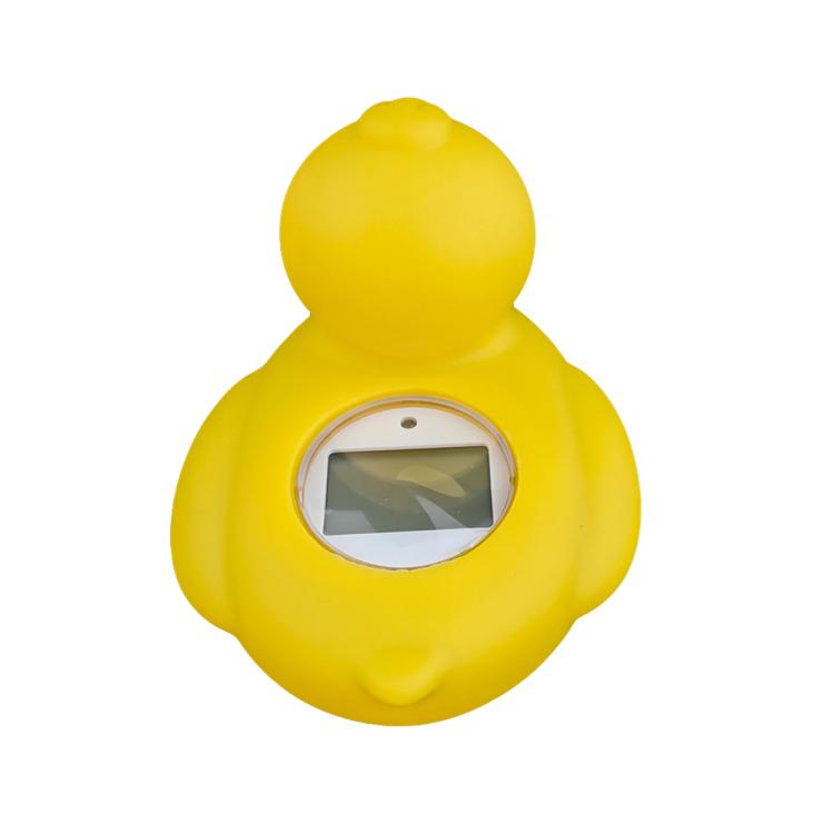 LED Digital Display Little Yellow Duck Electronic Thermometer Baby Bathtub Water Thermometer, Duck Electronic Thermometer
