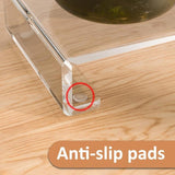 Acrylic Tray Base Dressing Table Storage Rack, 1pc, 2pcs