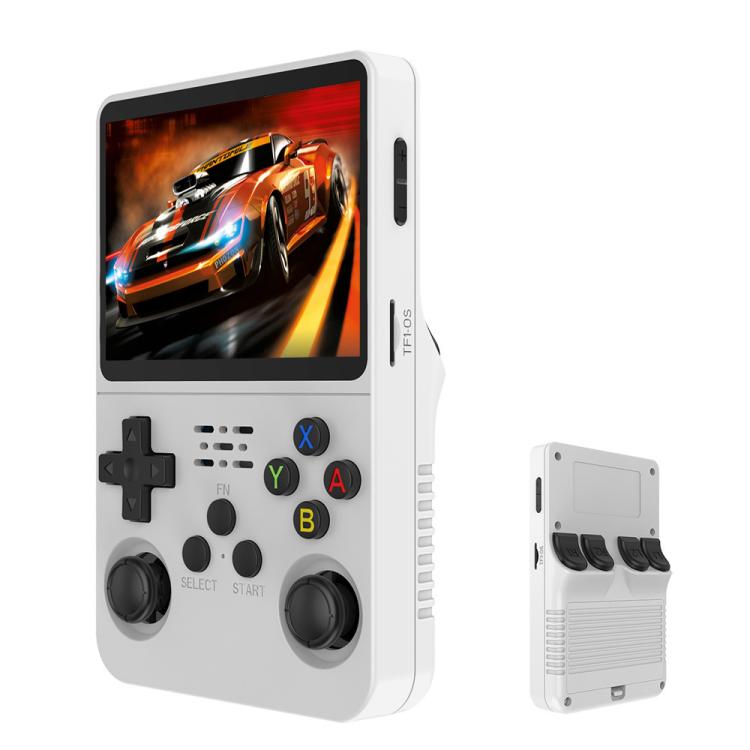 R36S Retro Handheld Game Console Linux System 3.5-Inch Screen Single TF Card Version, 64G, 128G