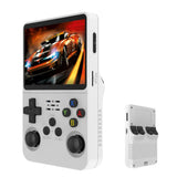 R36S Retro Handheld Game Console Linux System 3.5-Inch Screen Single TF Card Version, 64G, 128G