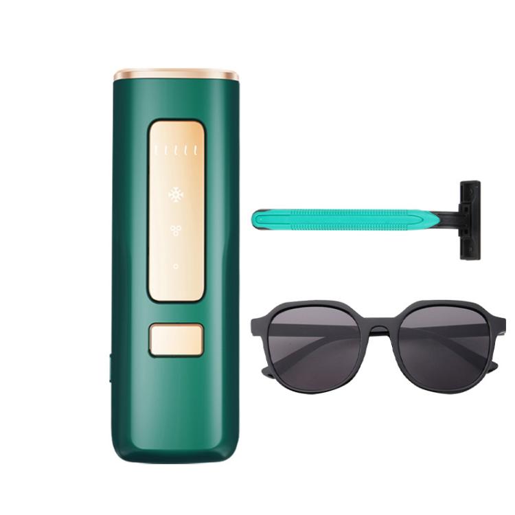 Sapphire Ice Sense Painless Laser Hair Remover Intense Pulse Ice Hair Removal Device, Dark Green FY-505AG, Crystal Green FY-505AL, Dark Green FY-507AG, Crystal Green FY-507AL, Dark Green FY-509AG, Crystal Green FY-509AL