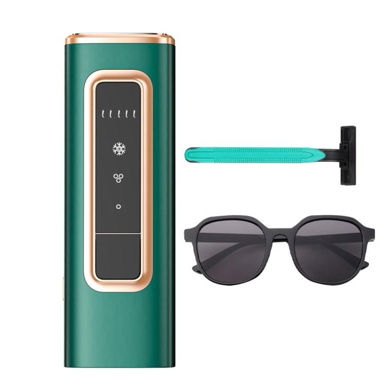 Sapphire Ice Sense Painless Laser Hair Remover Intense Pulse Ice Hair Removal Device, Dark Green FY-505AG, Crystal Green FY-505AL, Dark Green FY-507AG, Crystal Green FY-507AL, Dark Green FY-509AG, Crystal Green FY-509AL