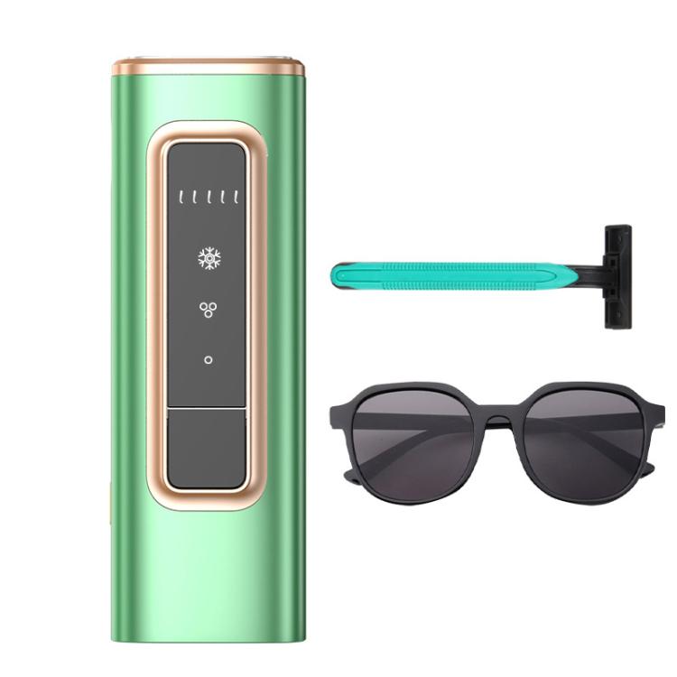 Sapphire Ice Sense Painless Laser Hair Remover Intense Pulse Ice Hair Removal Device, Dark Green FY-505AG, Crystal Green FY-505AL, Dark Green FY-507AG, Crystal Green FY-507AL, Dark Green FY-509AG, Crystal Green FY-509AL