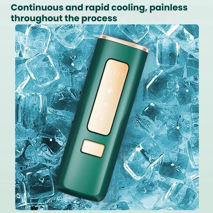 Sapphire Ice Sense Painless Laser Hair Remover Intense Pulse Ice Hair Removal Device, Dark Green FY-505AG, Crystal Green FY-505AL, Dark Green FY-507AG, Crystal Green FY-507AL, Dark Green FY-509AG, Crystal Green FY-509AL