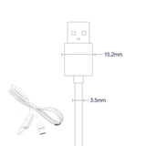 2Pin USB Power Cable 501 ON Off Control Button Cable LED Fill Light Strip Plant Light Power Cord