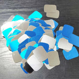 2pcs /Pack Adhesive Iron Sheet Metal Plate Sticker For Magnet Phone Holder Magnetic Cabinet Lights, Metal Plate Sticker