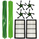 For iRobot Roomba S9 S9+ Vacuum Cleaner Main Brush Side Brush Filter Kit, Set 1