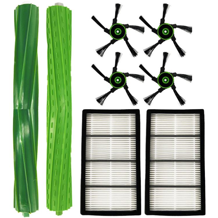 For iRobot Roomba S9 S9+ Vacuum Cleaner Main Brush Side Brush Filter Kit, Set 1