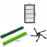 For iRobot Roomba S9 S9+ Vacuum Cleaner Main Brush Side Brush Filter Kit, Set 1