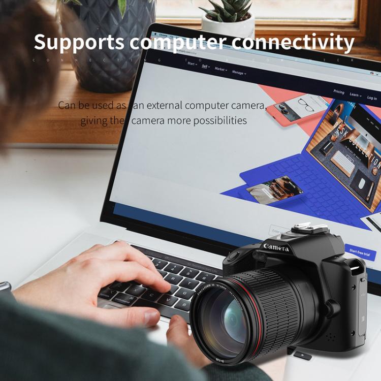 D5 HD WiFi Digital Camera 64MP Dual Camera Night Vision Photography Video DV, Standard White, Standard+Fill Light, Standard+Macro Lens, Standard+Microphone, Standard+Handheld Bracket, Standard+Mic+Light+Lens+Bracket