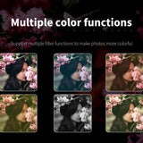 D5 HD WiFi Digital Camera 64MP Dual Camera Night Vision Photography Video DV, Standard White, Standard+Fill Light, Standard+Macro Lens, Standard+Microphone, Standard+Handheld Bracket, Standard+Mic+Light+Lens+Bracket