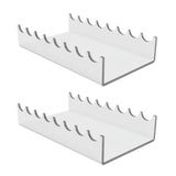 1pc Transparent Acrylic Makeup Brush Storage Display Stand, 1pc, 2pcs