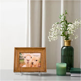 1pc Acrylic Book Picture Frame Plate Stand, 1pc, 2pcs