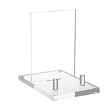 Acrylic Book Picture Frame Plate Stand