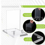 Acrylic Book Picture Frame Plate Stand