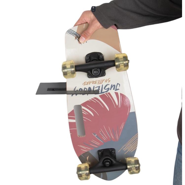 1pc Metal Skateboard Wall Display Rack For Garage Living Room, 1pc, 2pcs