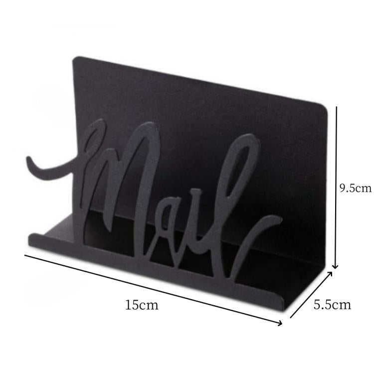 1pc Metal Mail Letter Storage Rack for Office Desks, 1pc, 2pcs