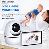 5 inch 1080P HD Baby Watcher Baby Monitor Camera, US Plug, EU Plug, UK Plug, AU Plug