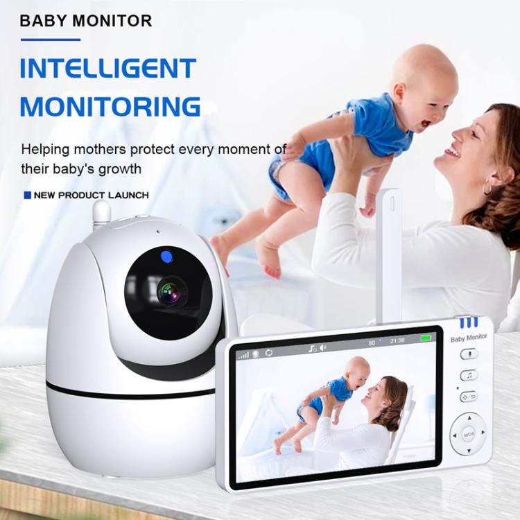 5 inch 1080P HD Baby Watcher Baby Monitor Camera, US Plug, EU Plug, UK Plug, AU Plug