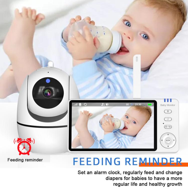 5 inch 1080P HD Baby Watcher Baby Monitor Camera, US Plug, EU Plug, UK Plug, AU Plug