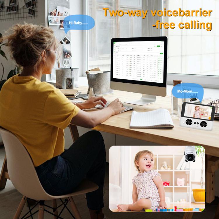 4.3 Inch IPS HD Display 720P Baby Monitor, US Plug, EU Plug, UK Plug, AU Plug