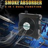 ProsKit SS-595H Soldering Fume Extractor With Blowing/Suction, Adjustable Wall/Desk Mount -