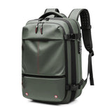 Large Capacity Short Trip Computer Luggage Bag Vacuum Compression Expandable Men Double Shoulder Bag, 19inch