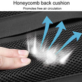 Large Capacity Short Trip Computer Luggage Bag Vacuum Compression Expandable Men Double Shoulder Bag, 19inch