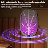 Rechargeable Protection Mosquito Swat 2 In 1 Mosquito Killer Light
