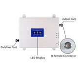 Triple-Band 900/1800/2100 Mobile Phone Signal Reception Booster Amplifier, UK Plug, US Plug, EU Plug