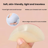 Ultra-thin Invisible Anti-bump Silicone Breast Stickers, 8cm, 10cm, 13cm