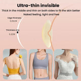Ultra-thin Invisible Anti-bump Silicone Breast Stickers, 8cm, 10cm, 13cm