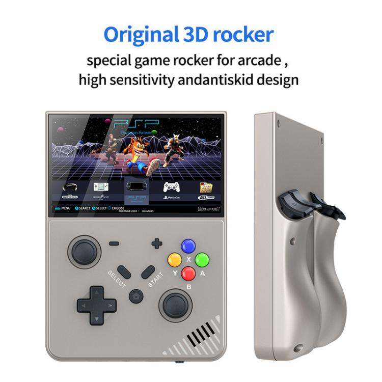 R43 Pro Handheld Game Console 4K HD 4.3-Inch Screen Home Portable Video Game Player, Translucent Black 64G, Gray 64G, Translucent Black 128G, Gray 128G