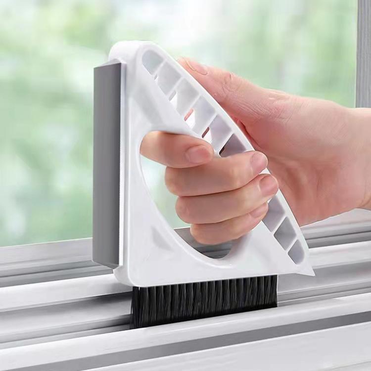 3-in-1 Window Cleaning Tool Multifunctional Gap Brush Household Glass Wiper